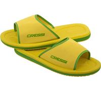 (TG. 27) Cressi Lipari, Ciabatta per Spiaggia e Piscina Unisex, Giallo/Verde, 27