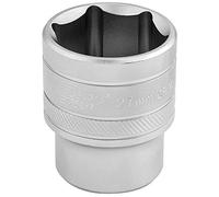 (TG. 27 mm 1/2-Inch) Draper h-mm/MS Square Drive 6 Point Metric socket, blu, 27
