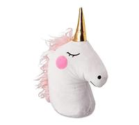 (TG. 27 x 18 x 10 cm) Relaxdays Unicorno Fermaporta, in Stoffa Morbida, Blocca P