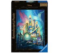 (TG. 27 x 20) Ravensburger - Puzzle Ariel - Disney Castles, 1000 Pezzi, Puzzle A