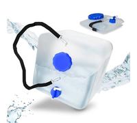 (TG. 27 x 25 x 30 cm) relaxdays Tanica Pieghevole, Set 2X Contenitore Acqua Pota