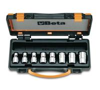 (TG. 270 x 120 x 45 mm) Beta 920FTX/C8 - Serie di 8 chiavi a bussola a mano per