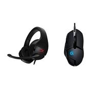 (TG. 273 x 243 x 76 mm) HyperX HX-HSCS-BK Cloud Stinger, Cuffie Gaming, Nero & L