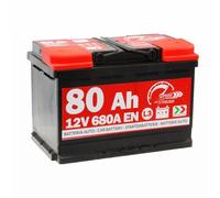 (TG. 278 x 190 x 175 mm) BATTERIA AVVIAMENTO AUTO ORIGINALE SPEED L3 80AH 12V 68