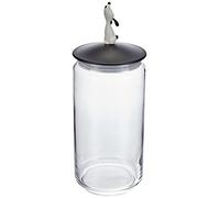 (TG. 27cm) Alessi Lul Jar AMMI21 B Contenitore per Cibo per Cani di Design con C