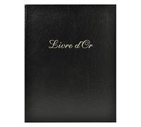(TG. 27x22) Exacompta 4711E Libri d'Oro, 27x22 cm, Nero - NUOVO