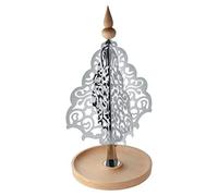 Alessi Dressed for X-mas Decorazione Natalizia, Acciaio, Argento, 27x48x27 cm