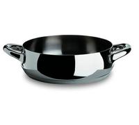 (TG. 28 cm) Alessi SG102/28 Mami Casseruola Bassa a Due Manici in Acciaio Inossi
