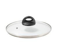 (TG. 28 cm) Barazzoni 84913502803 Coperchio 28 cm, in Vetro e Acciaio per Linea
