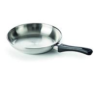 (TG. 28 cm) Beka Polo Padelle per friggere, Acciaio Inossidabile, Argento, 28 cm