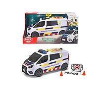 (TG. 28 cm) Dickie Toys - Furgone Mossos giocattolo 28 cm, con luce e suono, ape