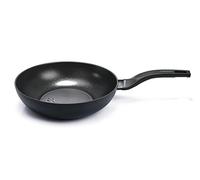 (TG. 28 cm) Moneta Nova Wok, Alluminio, Nero, 28 cm - NUOVO