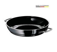 (TG. 28 cm) Silit Padella professionale con manici in metallo, senza coperchio,