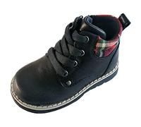 (TG. 28 EU) Chicco Polacchino con zip laterale e stringhe, Bambino e ragazzo, Bl