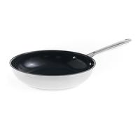 (TG. Ø28) LACOR - 44328 - Padella in Acciaio Inox 18/10 Cuisine, Padella Antiad