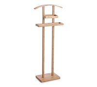 (TG. 28 x 28 x 13 cm) Zeller 13570 - Omino Appendiabiti in bambù 44,5 x 22 x 11