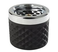 (TG. 28 x 28 x 30 cm) Posacenere a vento APS/ posacenere a tempesta, metallo cro