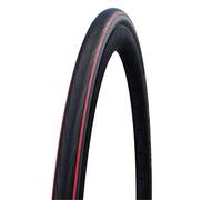 (TG. 28'700x25C 25-622) Schwalbe Lugano 2, Copertone Unisex Adulto, Nero/Rosso,
