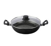 (TG. 28CM) BALLARINI Vipiteno tegame con coperchio, alluminio antiaderente, 28 c