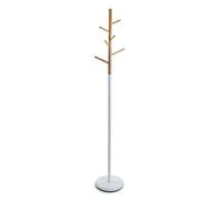 (TG. 28x28x171 cm) Versa 18790697 Appendiabiti da terra Bianco, Legno, 28x28x171