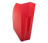 (TG. 29.2 x 11 x 32) Exacompta 18024D Portariviste, Rosso Scuro Trasparente, 29.