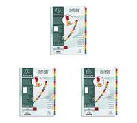 (TG. 29.70 x 22.50 x 0.30 (Confezione da 3)) Exacompta 1111E Divisori e Segnalet