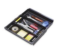 (TG. 29.8 x 24.6 x 3.6) Exacompta 316014D Cassettiere, Nero, 29.8 x 24.6 x 3.6 -