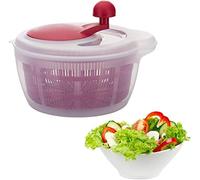 (TG. 29 x 25,2 x 21,5 cm) SA. Salatschleuder r/gr geschrumpft mit Einleger -