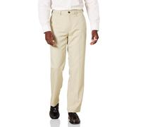 (TG. 29W / 28L) Amazon Essentials Pantaloni Classici con Vita Espandibile e Piat