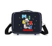 (TG. 29x21x15 cms) Disney Mickey's Party - Beauty case adattabile blu 29 x 21 x