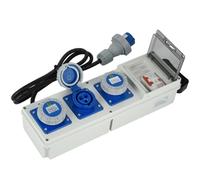 (TG. 2M 3G2.5mm + MCB) Electraline 60426 Quadro Elettrico di Distribuzione 3 Pre
