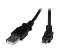 (TG. 2m / 6 ft) Startech.Com Cavo Micro USB 2 M, A a Micro B Angolare Verso Il B
