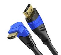 (TG. 2m 90°) KabelDirekt 2m Cavo HDMI 4K 90°, compatibile con (HDMI 2.0a/b, 2.