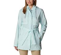 (TG. 2X) Columbia Rain Jacket Pardon My Trench-Giacca Antipioggia, Icy Morn, 2X