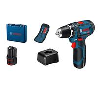 (TG. 2x2.0Ah Akku + Lader) Bosch Professional 12V System Trapano-avvitatore a ba