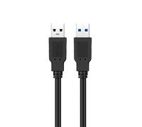 (TG. 3.00 m) Ewent Cavo USB 3.0 Tipo A/Maschio a A/Maschio, Doppia Schermatura A