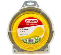 (TG. 3.0mm x 56m - YELLOW) OREGON 69-370-YE Filo per decespugliatore rotondo, 3,