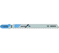 (TG. 3 - 15 mm) Bosch Professional 100x Lame per seghetto alternativo T 127 D Sp