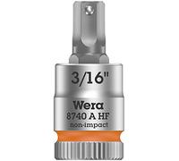 (TG. 3/16") Wera 05003386001 8740 A HF-Bussola ciclonica con Attacco da 1/4” c