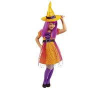(TG. 3-4 anni) Rubie's- Vestito Strega Superstar Bruja Costume Bambini, Multicol