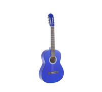 (TG. 3/4) GEWApure Chitarra Classica Basic 3/4, Blu Transparente - NUOVO