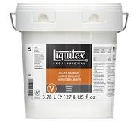 (TG. 3,78 Liter) Liquitex Professional Vernice Lucida, Acrilico, Transparten, 3,