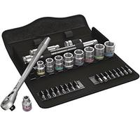 (TG. 3/8") 8100 SB 8 Kit con cricchetto Zyklop Metal con levetta per invertire l