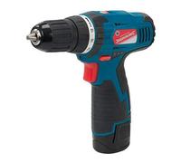 (TG. 3/8_pollice) Silverline 521457 Trapano Avvitatore, 10.8 V, Verde - NUOVO