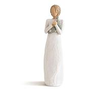 (TG. 3.8 x 10.4) Willow Tree Hero, figura scolpita dipinta a mano - NUOVO