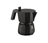 (TG. 3) Alessi Moka DC06/3 B - Caffettiera Espresso di Design, Manico e Pomolo i