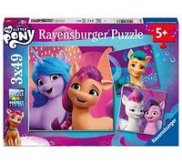 (TG. 3 di 49 Pezzi) Ravensburger My Little Pony - Puzzle, 3 di 49 Pezzi, Multico