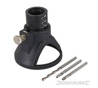 (TG. 3 Einsätze) Silverline Kit di taglio multifunzione 4pce 3 Bit - NUOVO