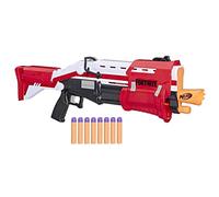 (TG. 3) Hasbro Nerf- Fornite Mega Blaster con Dardi, Colore Rosso, E7065EU4 - NU