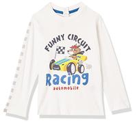 (TG. 3 mesi) Chicco, Maglietta con maniche lunghe in cotone, Bimbo 0-24, Bianco,